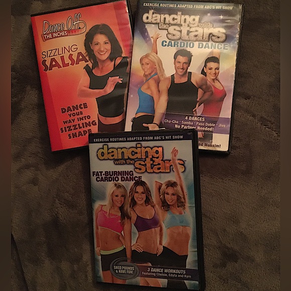 varies Other - Dancing with the Stars & Latin Beats Workout Fitness DVD’s
